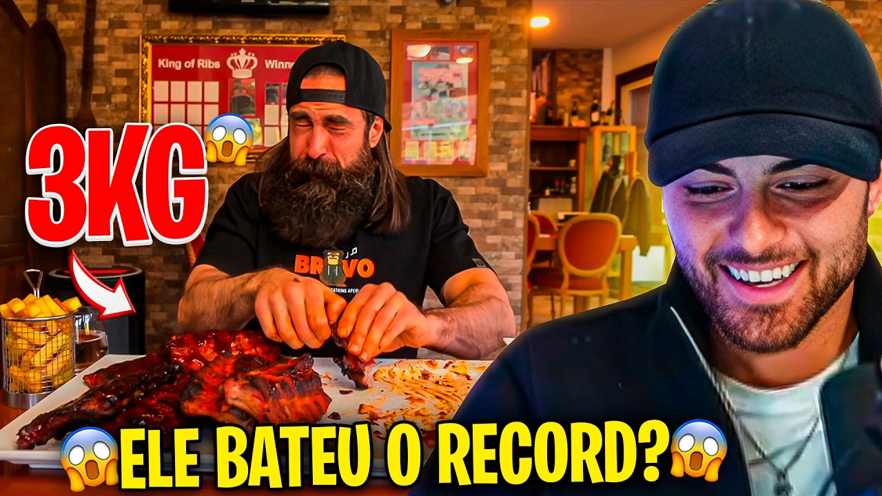 WINDOH REAGIU AO MAIOR YOUTUBE DE COMIDA A FAZER UM DESAFIO EM PORTUGAL!