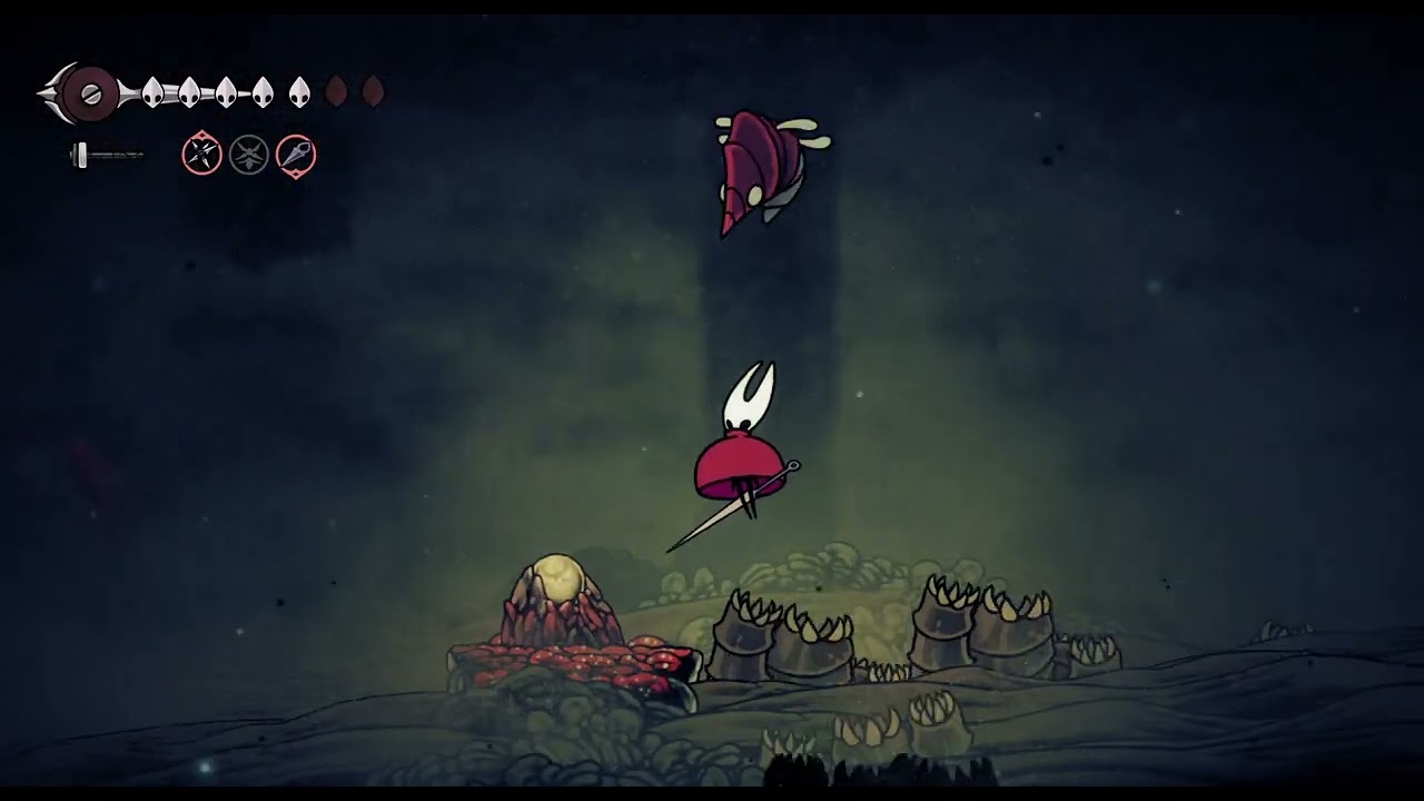 Hollow Knight Silksong.Ep.45.Сдаёмся в битве против Conchfly. Находим Memorium.