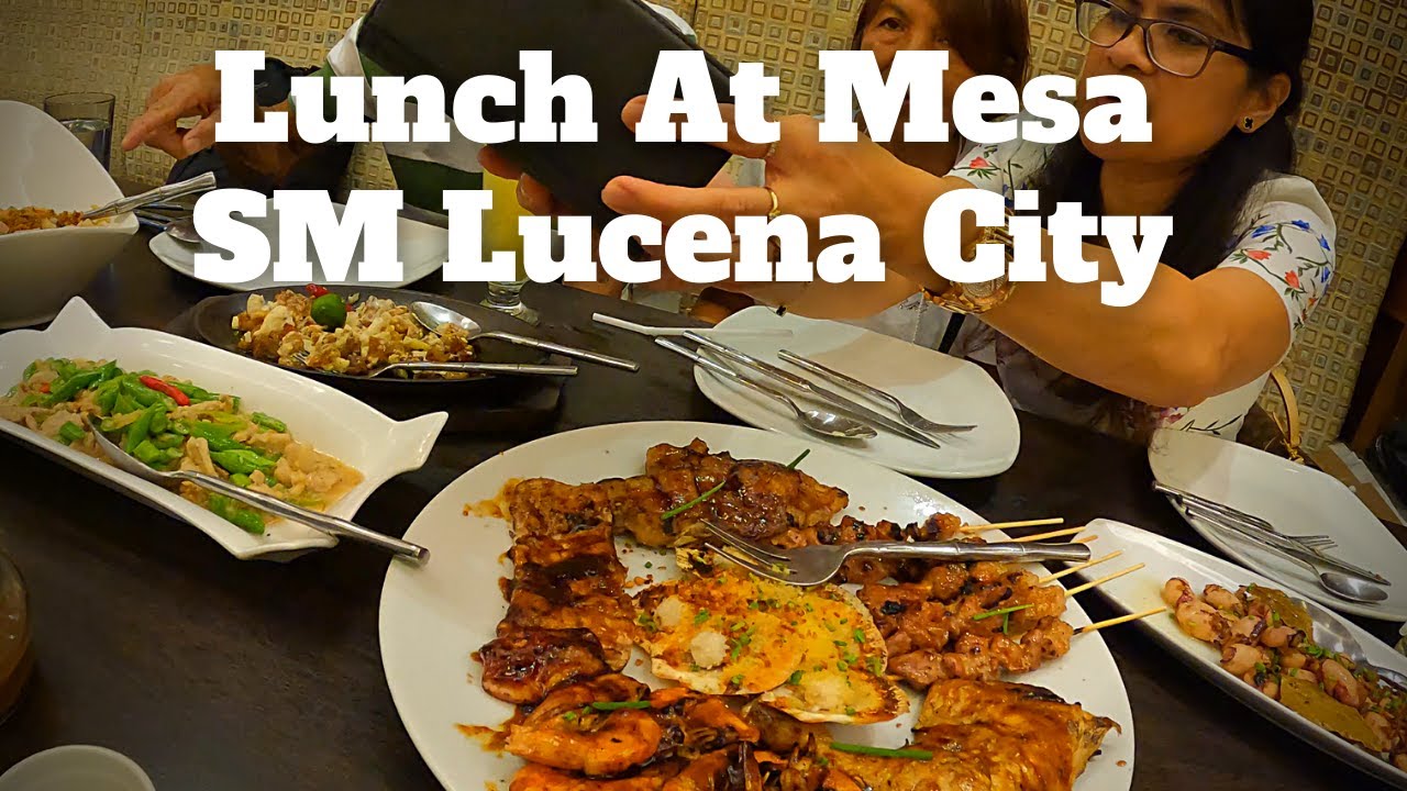 LUNCH AT MESA SM LUCENA CITY / GSIS COMPLETION OF REQUIREMENTS UPDATE / 