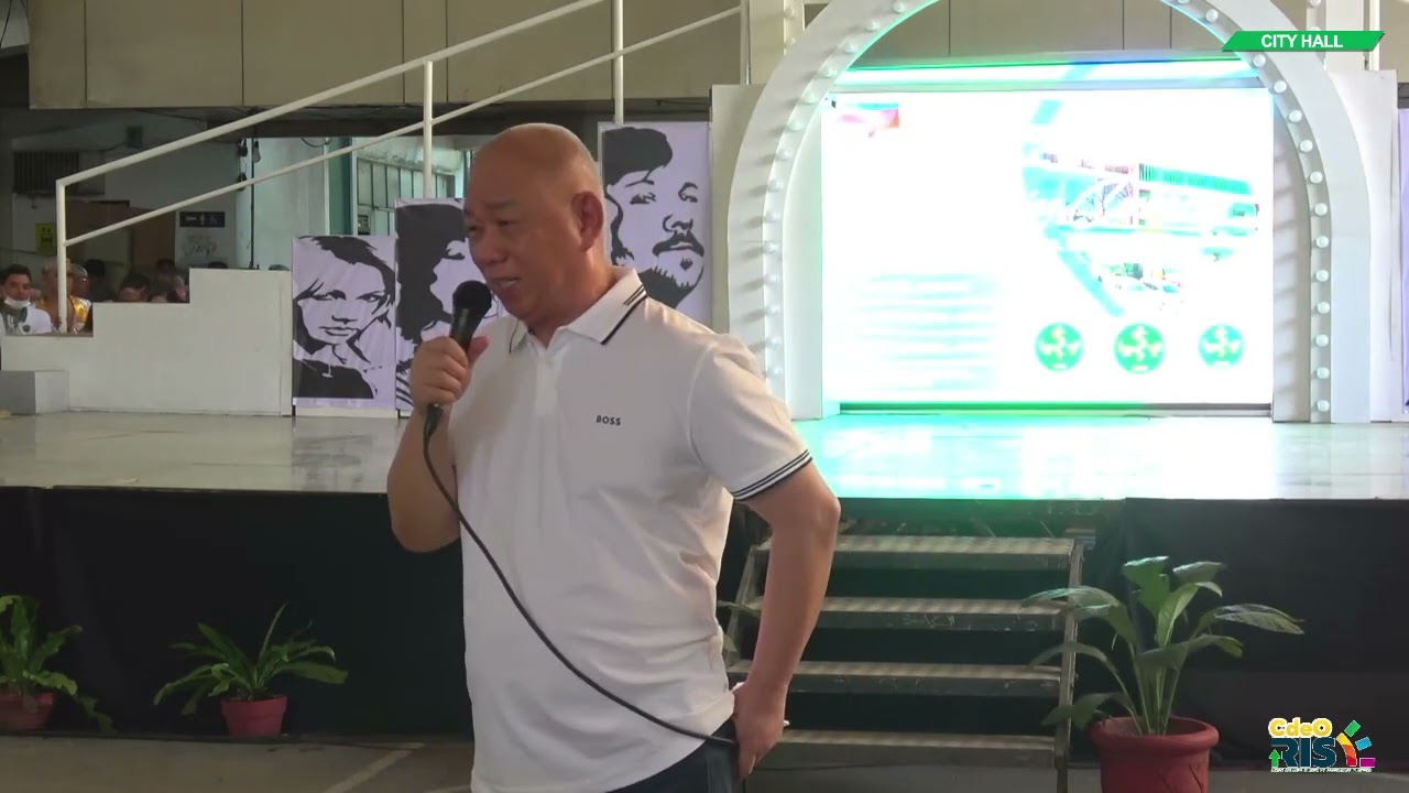 Mayor Klarex Uy | City Hall Flag raising 8-5-24