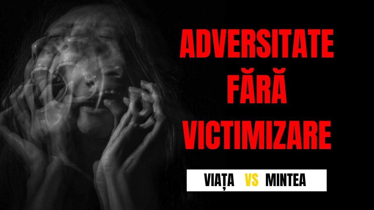 Durerea aparține vieții. VICTIMIZAREA aparține minții.ȘTII  diferența? | STOICISM