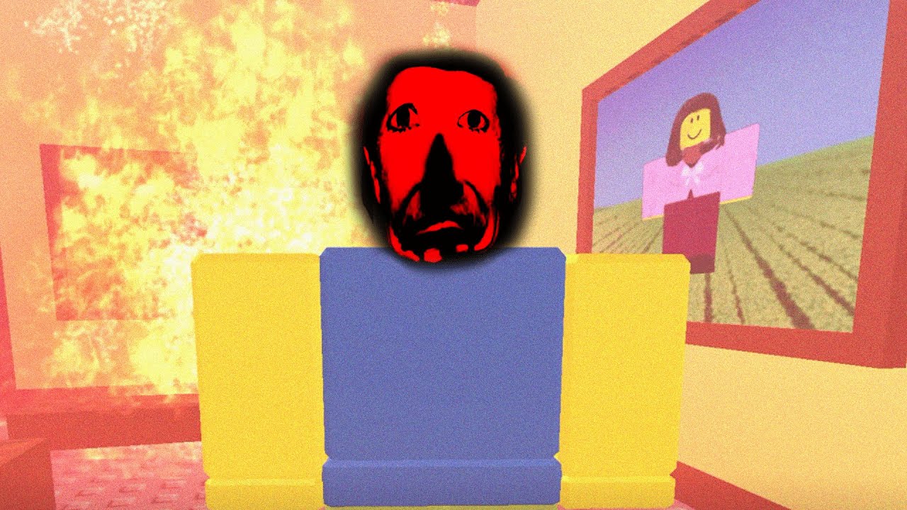 queimando meu pai vivo (no roblox)
