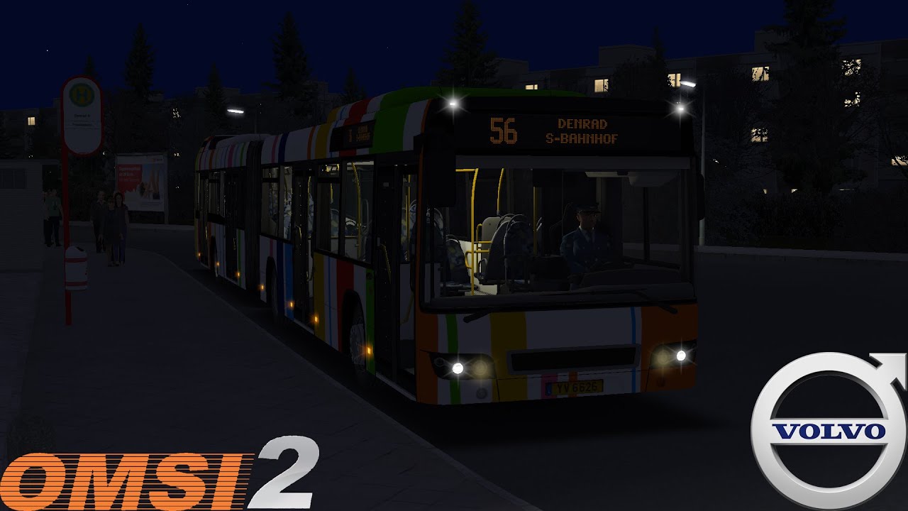 Omsi 2 - Krefrath V3.2 - Line 56 - Volvo 7700A Facelift