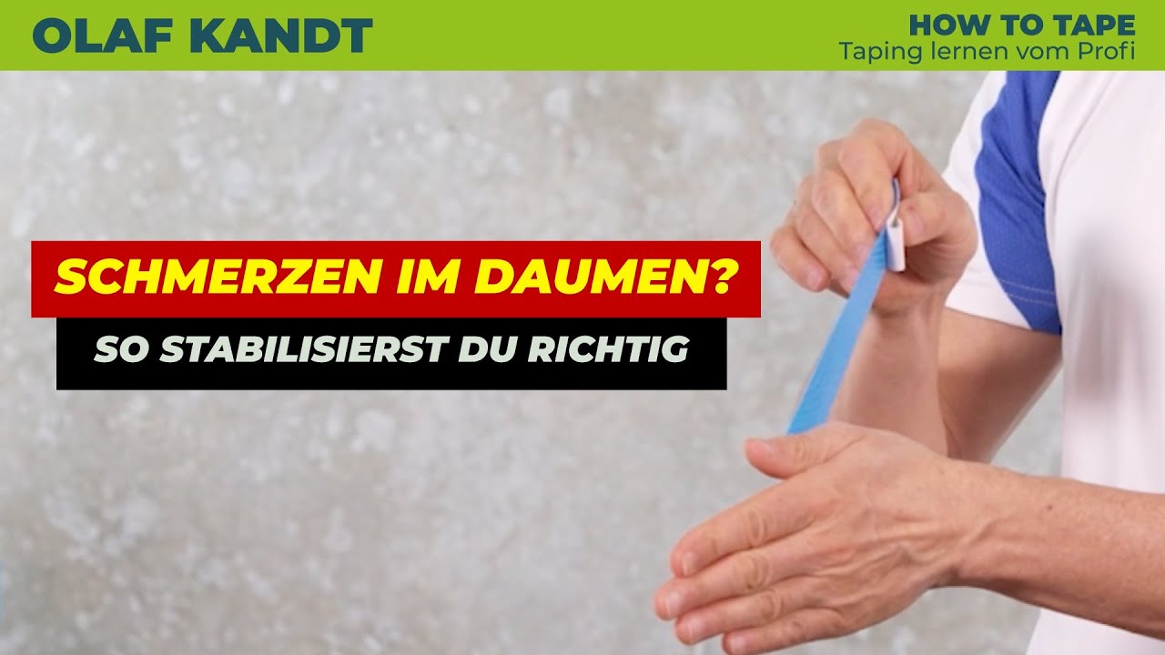 Skidaumen Tapen: So schützt du deinen Daumen!