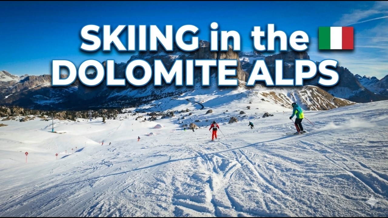 Skiing in the Dolomite Alps (Alpe di Siusi, Val Gardena, Alta Badia, Latemar, Carezza)
