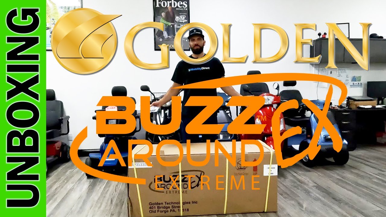 📦GB148 Golden Buzzaround Extreme Scooter Unboxing Tutorial