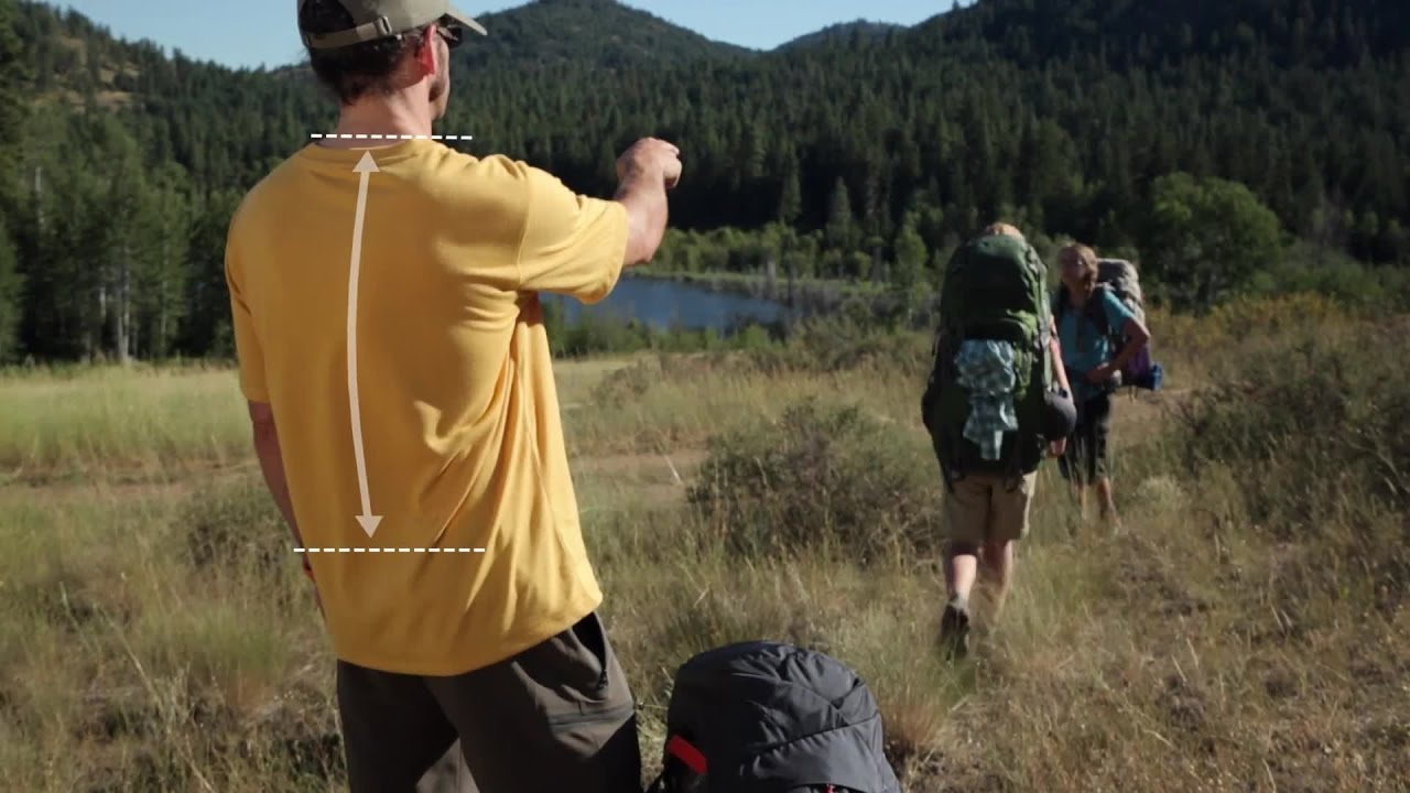 Fitting a Backpack: Finding your torso length