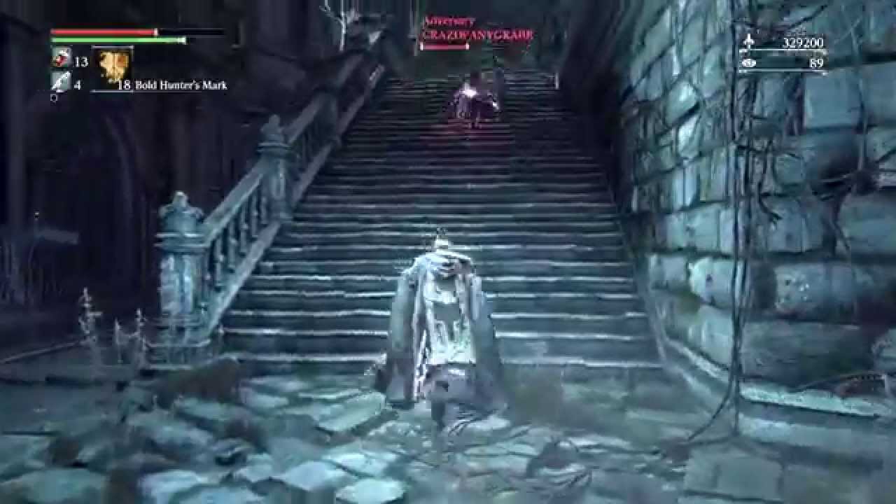 That moment you get invaded by a souls virgin in Bloodborne