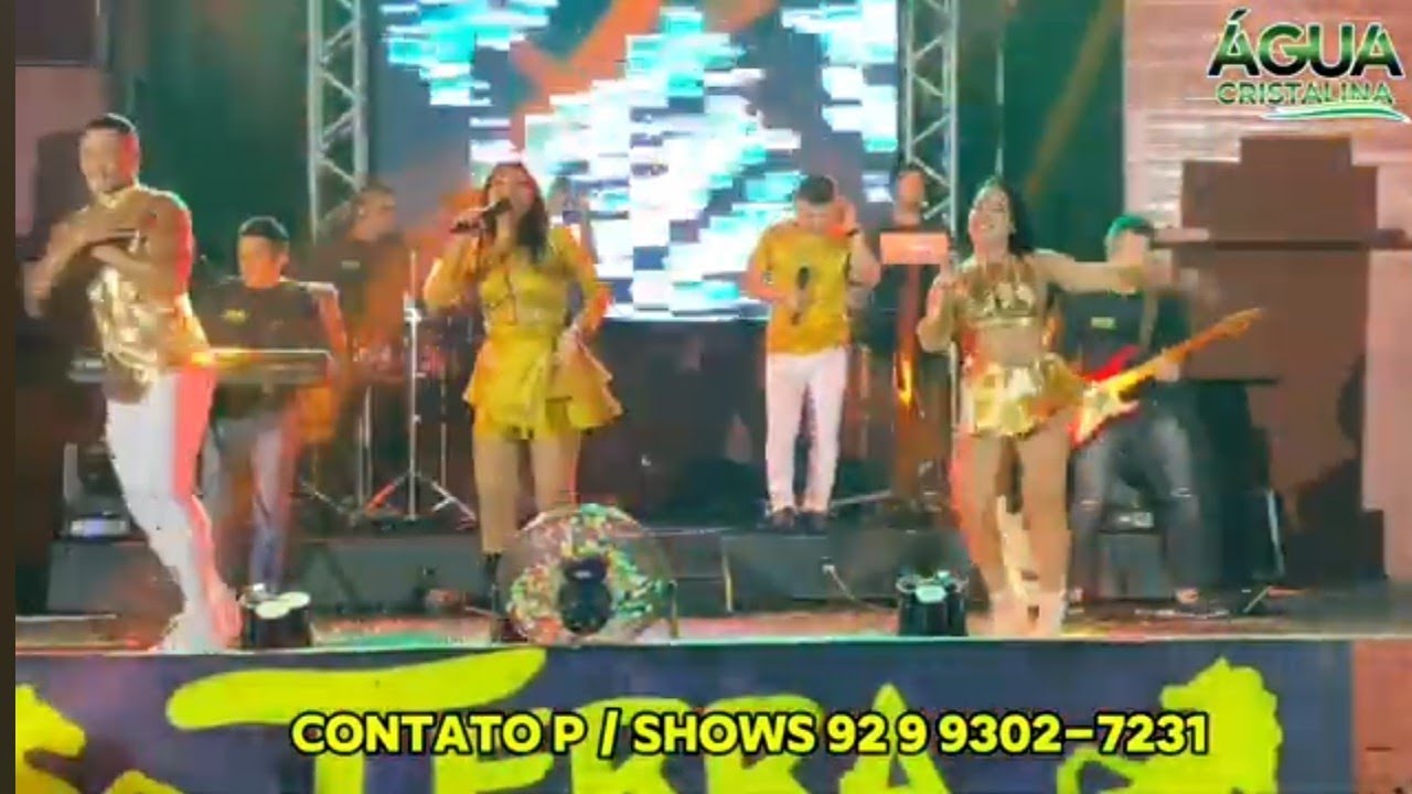 Banda Agua cristalina ao vivo em manaus 07/11/24 bloco 2