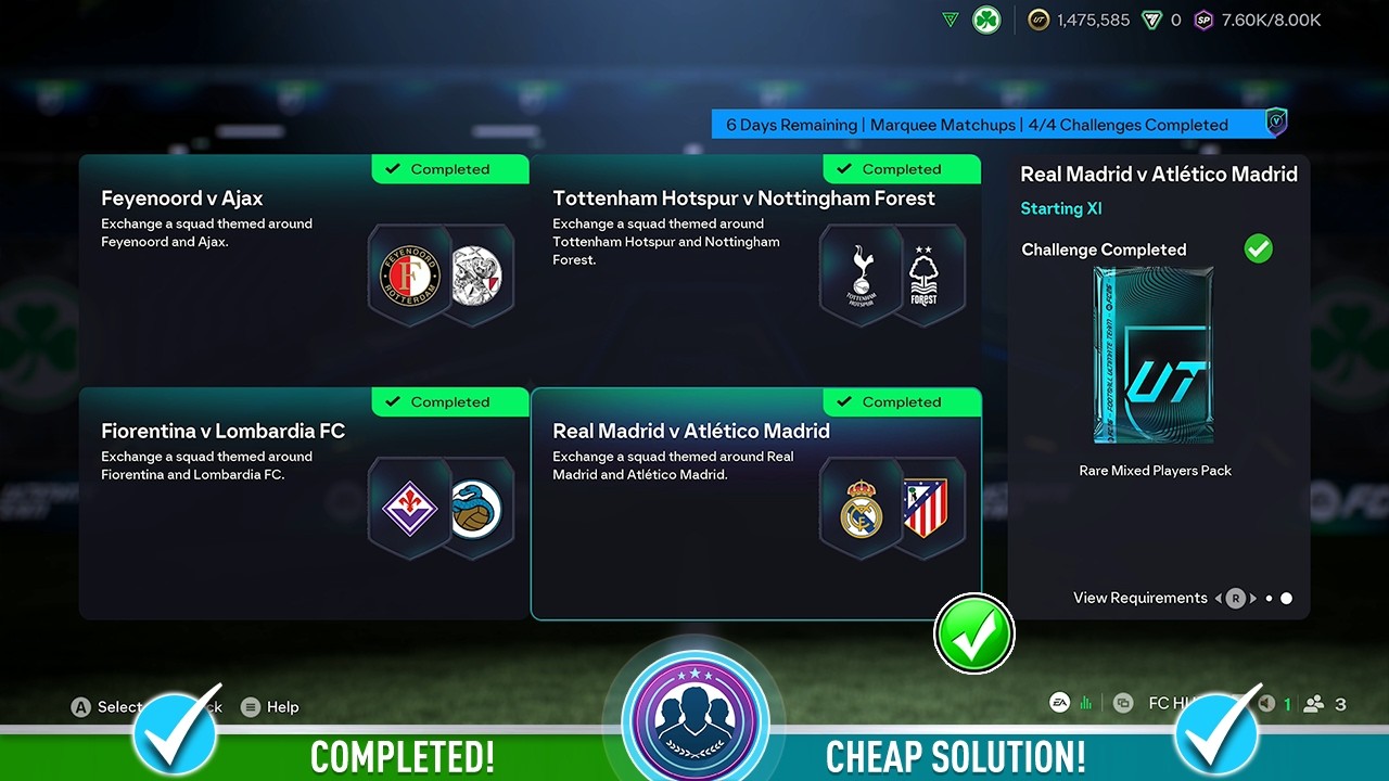 Главные матчи FC 26 - SBC 