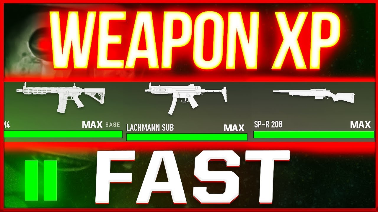 Fast WEAPON XP Method - INVASION Tips Modern Warfare 2