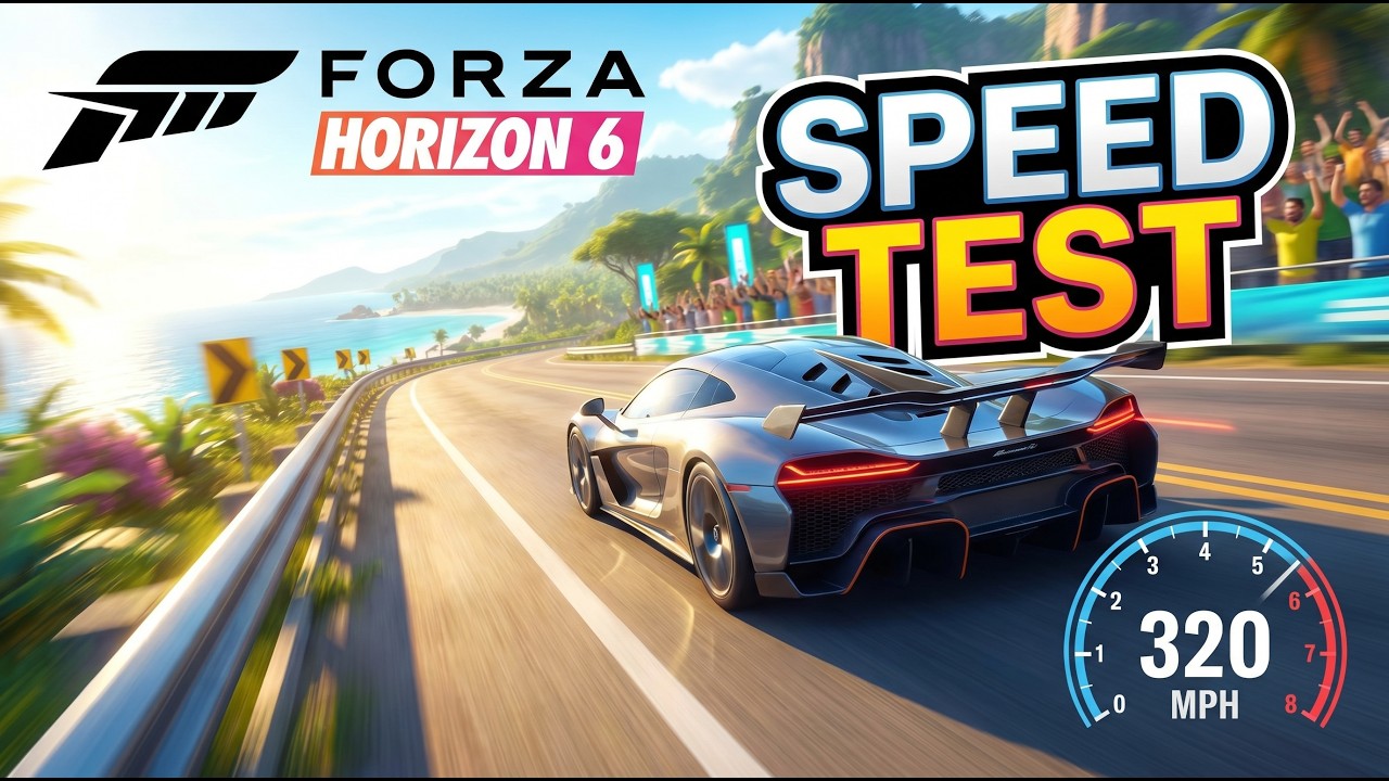 How Fast Can This Car Go? FH6 Speed Test