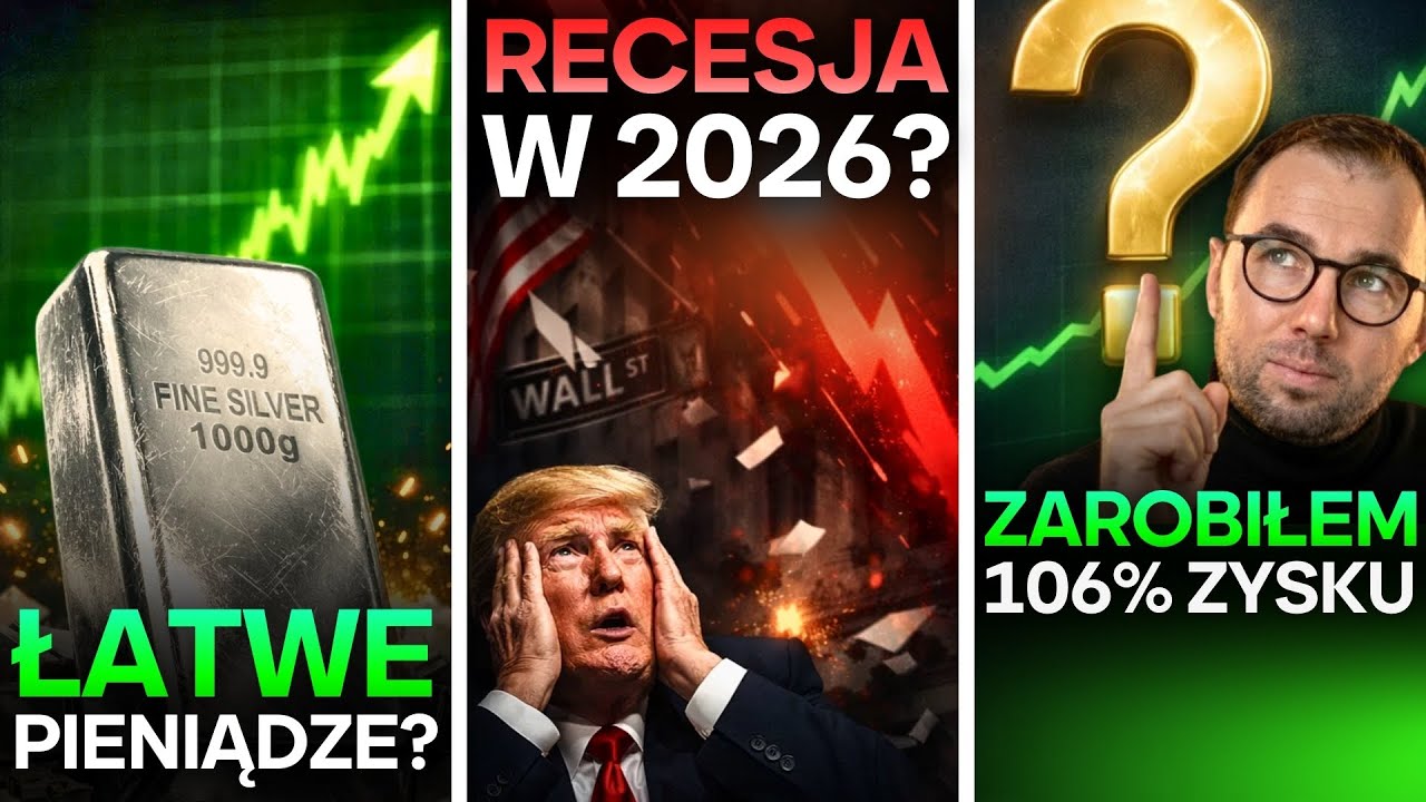 SREBRO POWYŻEJ 100 USD! Co teraz kupować na rynkach?