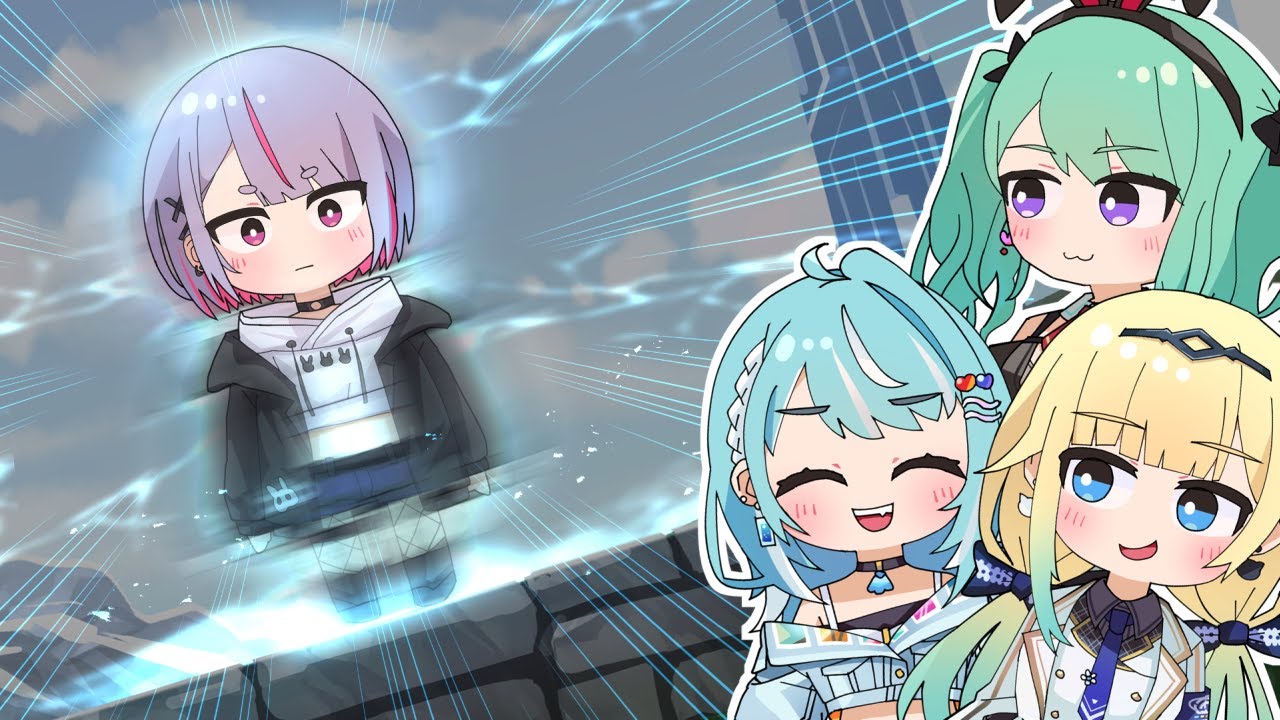 【手描き】後輩になななな～♪させられる兎咲ミミ【ぶいすぽっ！/兎咲ミミ/八雲べに/藍沢エマ/白波らむね】【マンガ動画/アニメ/VTuber】