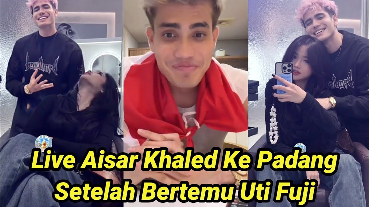 AKHIRNYA UTI FUJI AISAR KHALED GO PUBLIK FOTO BERSAMA