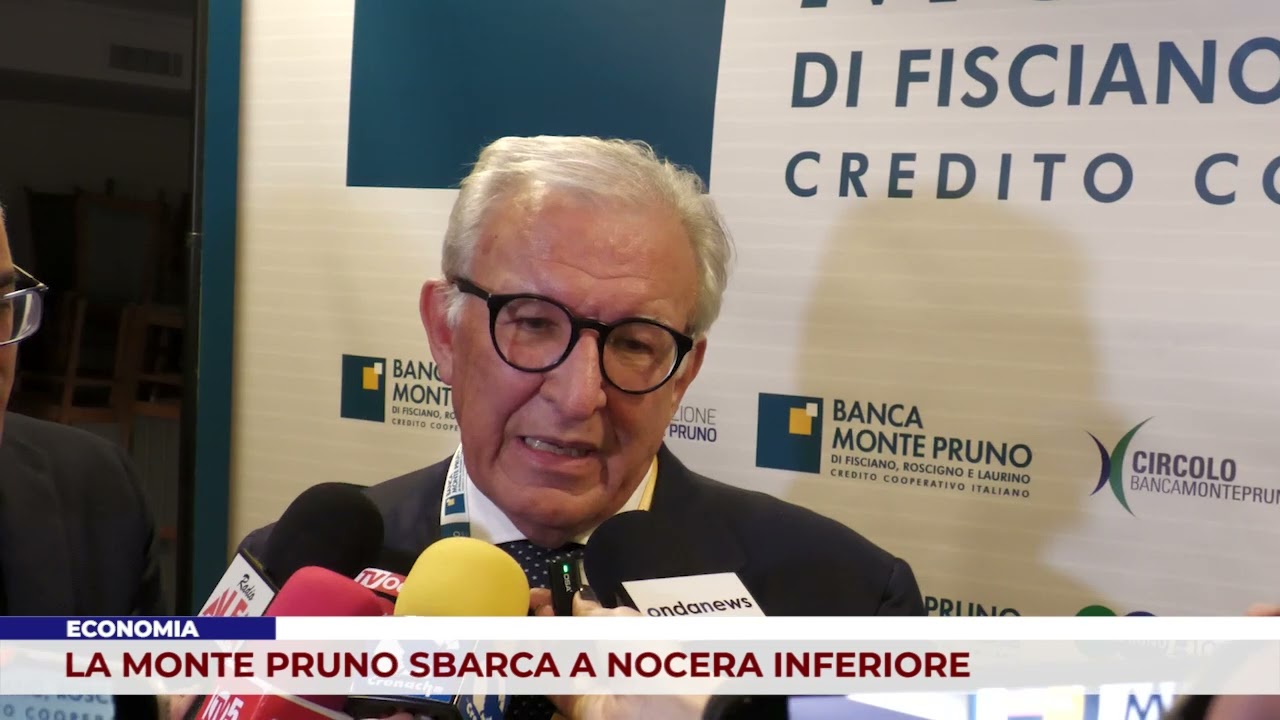 ECONOMIA. LA MONTE PRUNO SBARCA A NOCERA INFERIORE