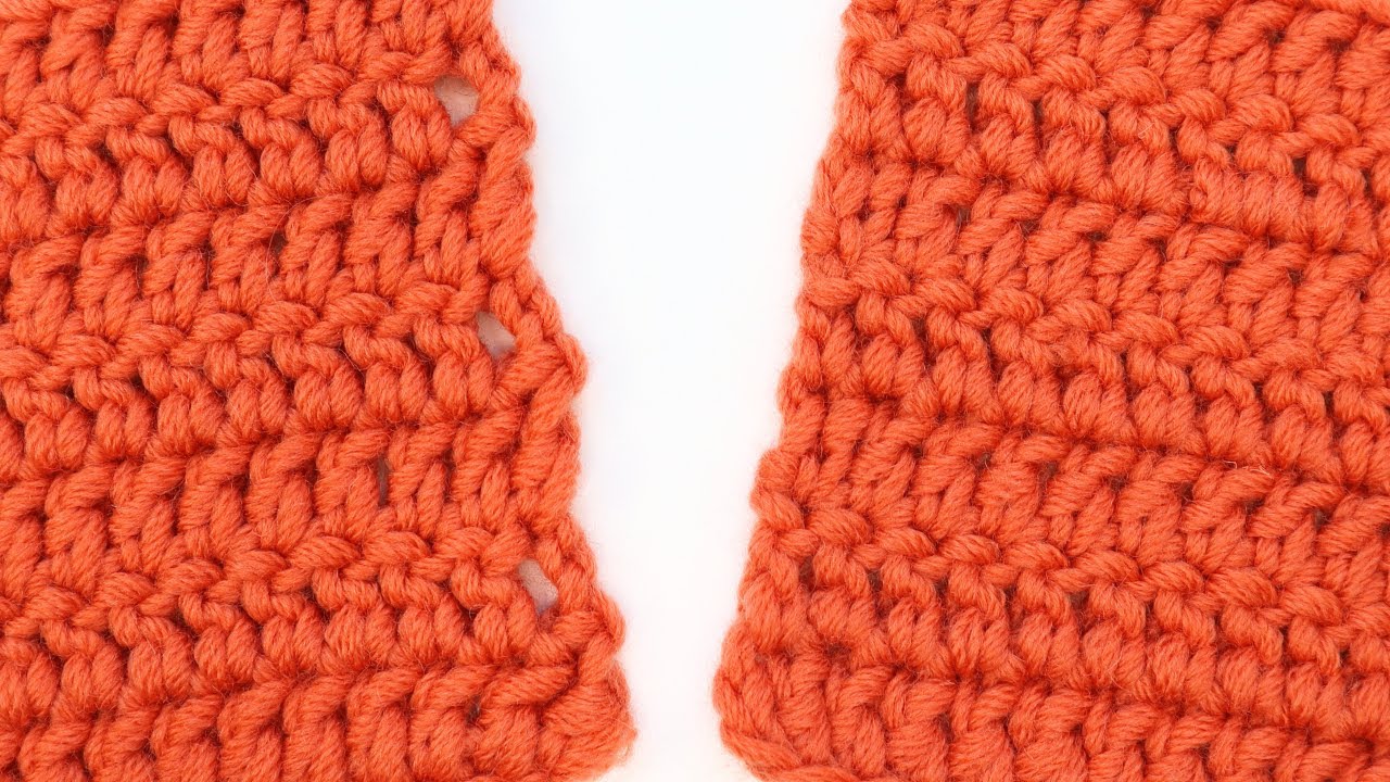 🧶 How to Crochet STRAIGHT Edges in Double Crochet – No Bumps, No Holes! ✅
