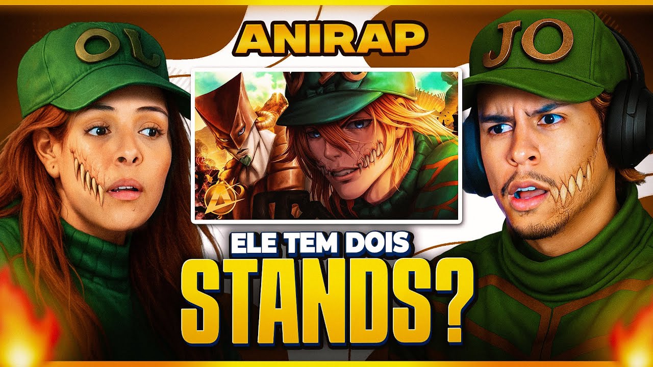 ANIRAP: Diego Brando | Jurassic World | [Casal Jounin React] 🔥