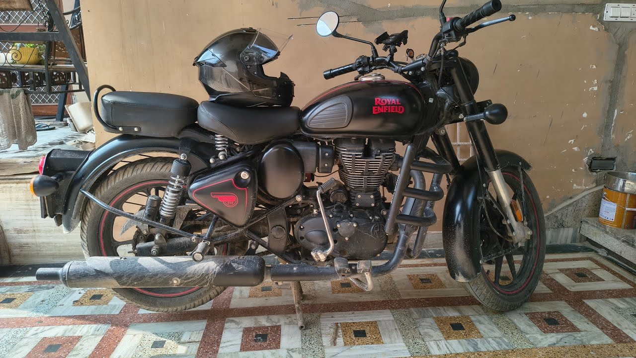 Classic350 2021 old generation stealth black |Royal enfield|