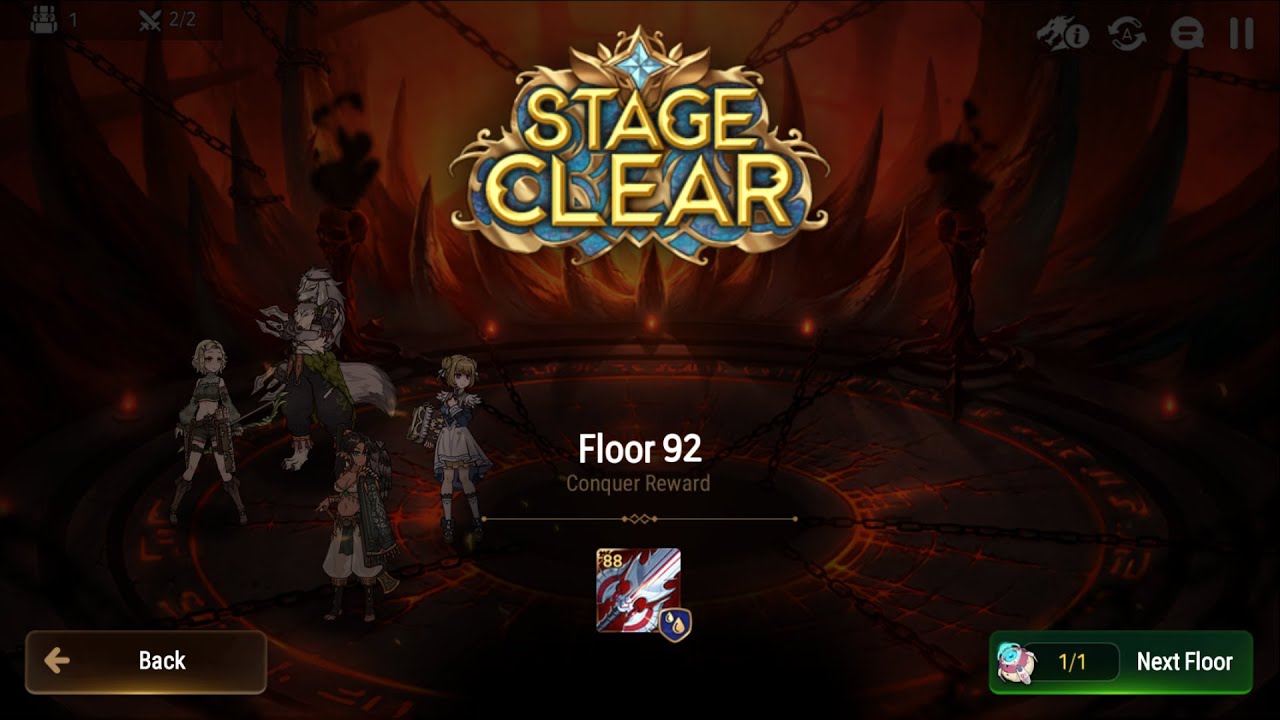 Epic Seven - Abyss, Floor 92