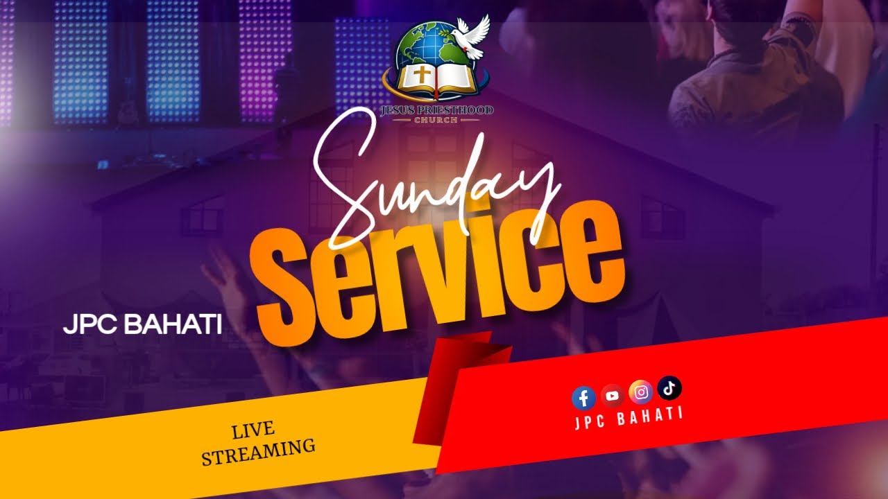 JPC CHURCH SUNDAY SERVICE LIVE STREAM