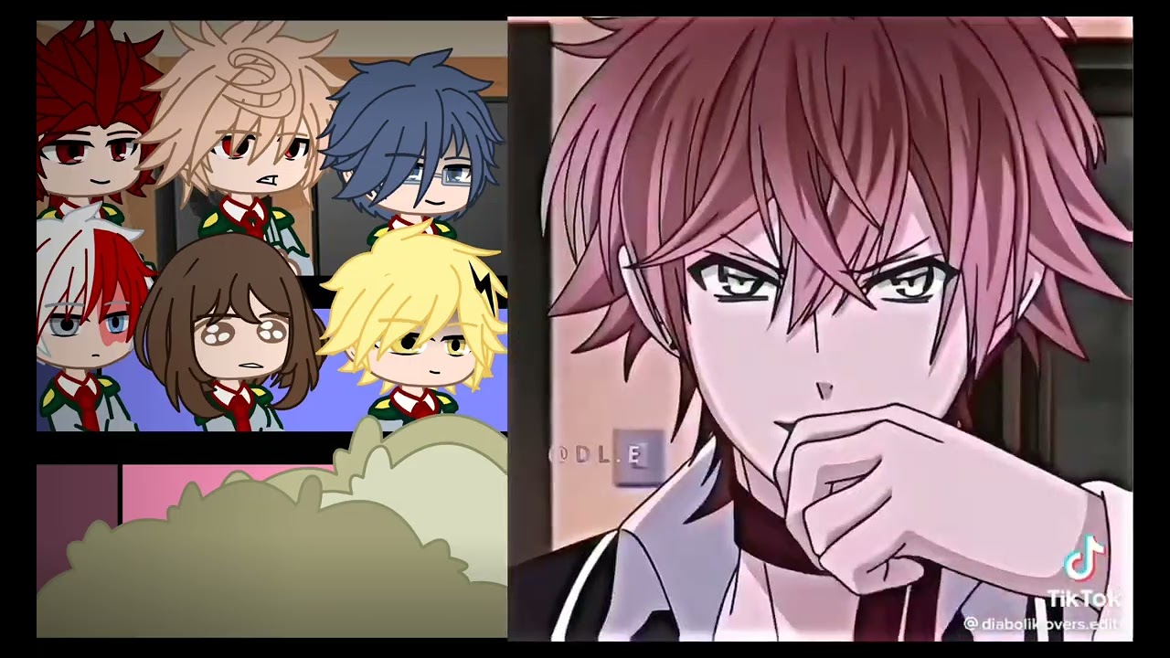 Mha react to deku as Yui (original)