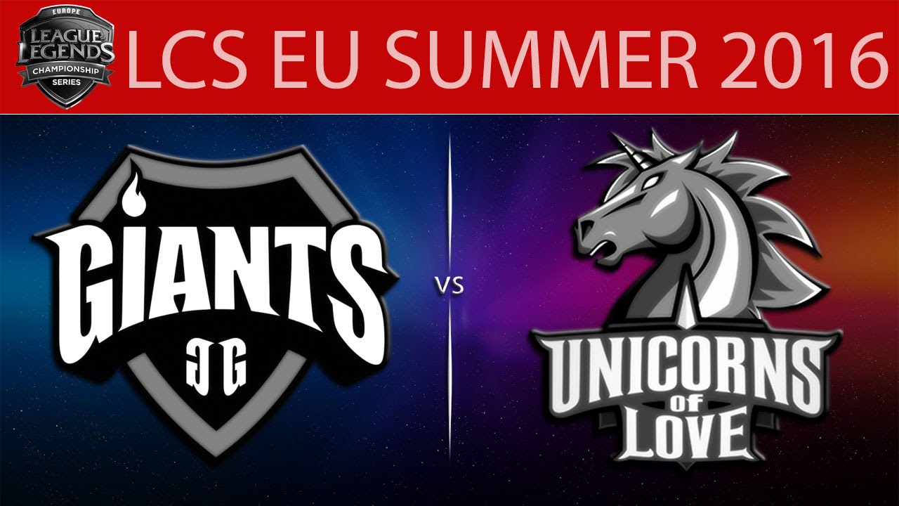 [LoL VODs] GIA vs UOL Game 1 | LCS EU Summer 2016 (10.06.2016) - Giants Gaming vs Unicorns Of Love