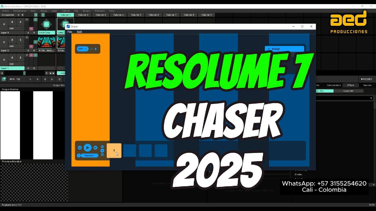 RESOLUME 7 CHASER 2025