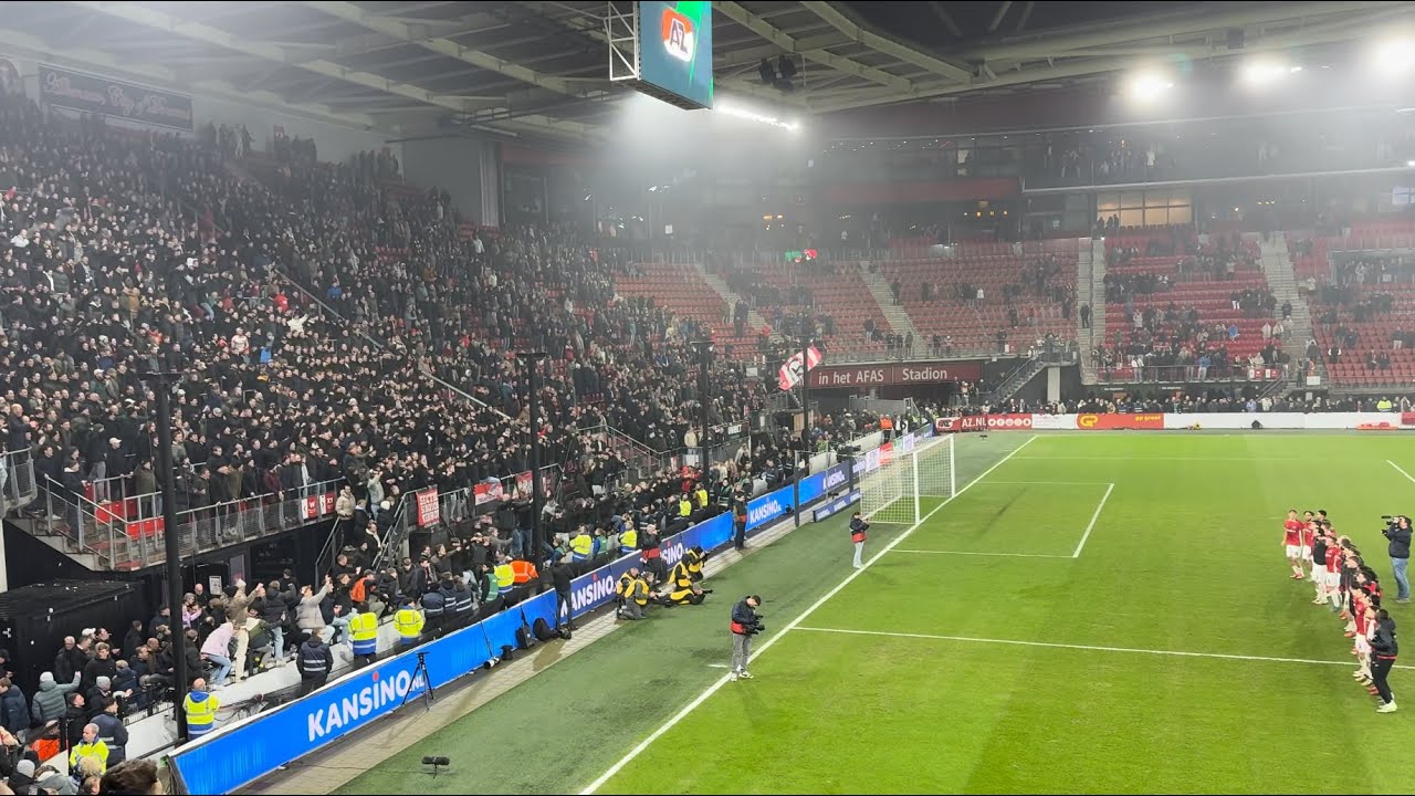 SFEER OP DE BENSIDE | AZ 2-0 ajax