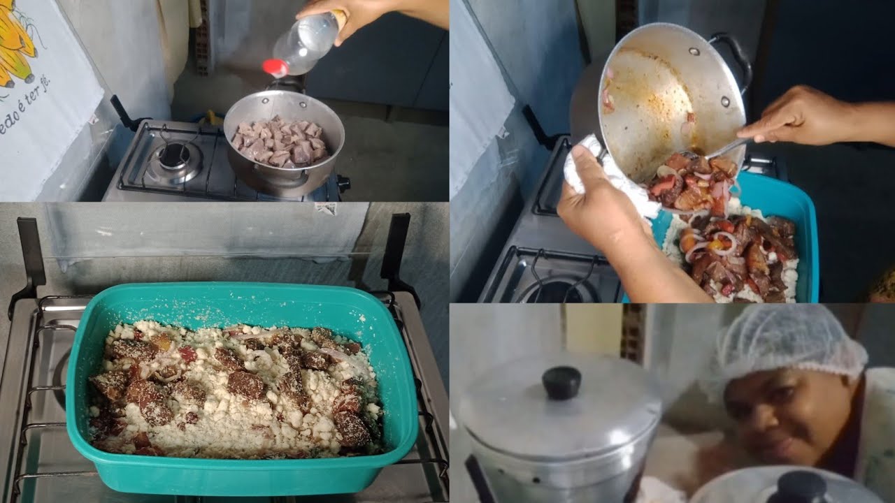 FAROFA DE ÁGUA FRIA/ FICOU UMA VERDADEIRA MARAVILHA 🍚 🍲 😋 