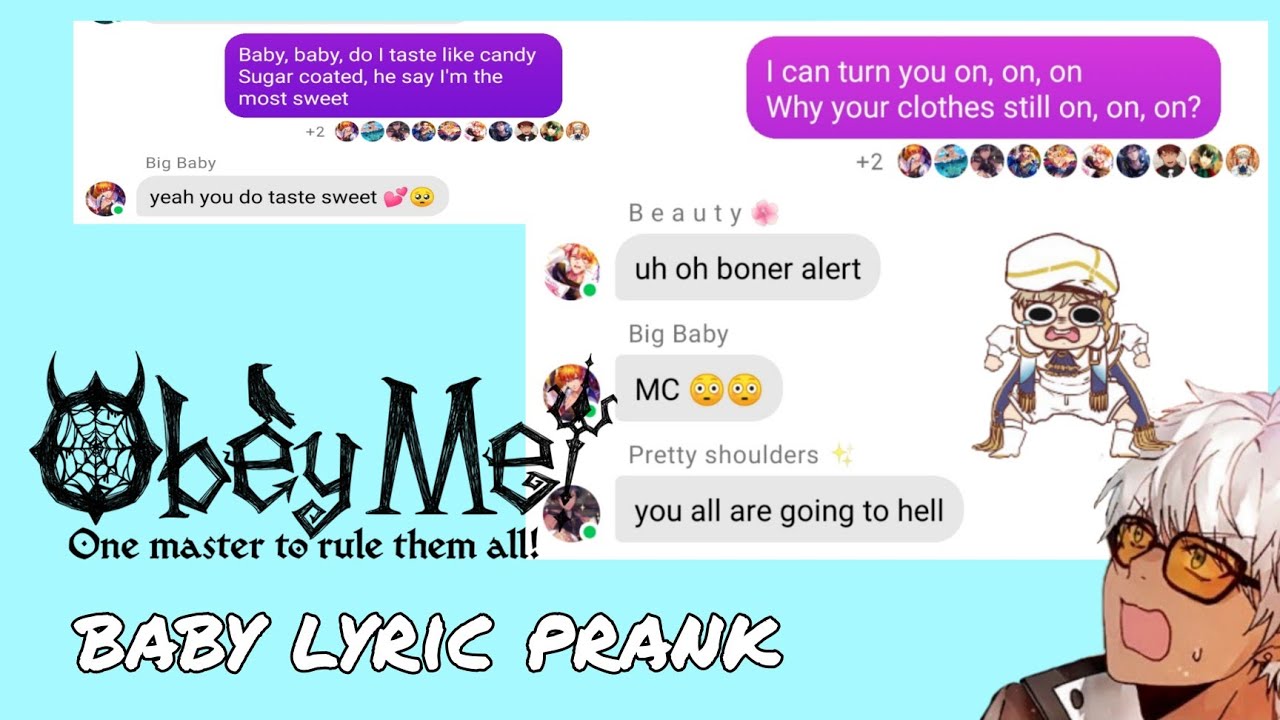 Obey Me! Baby Lyric Prank ✨