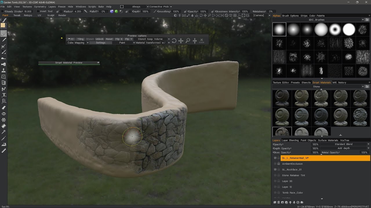 Unique Sculpting Features in 3DCoat Pt1