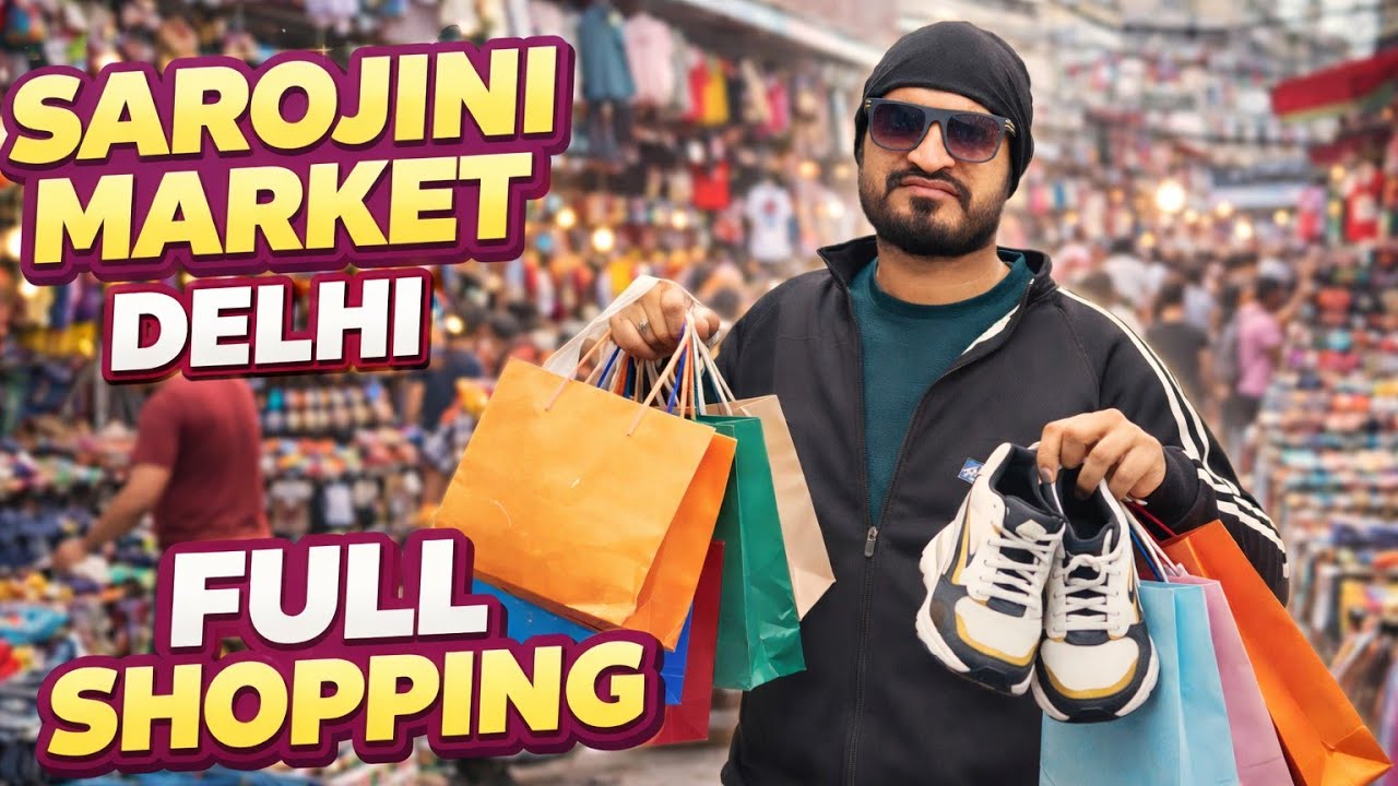 Sarojini Market Delhi 😜 Itna Sasta 