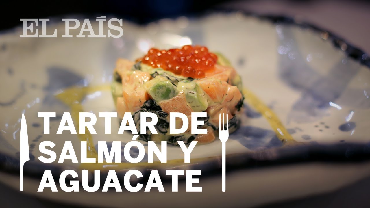 99 SUSHI BAR: TARTAR de SALMÓN con ensalada de eneldo fresco