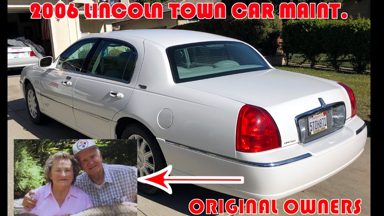 2006 Lincoln Town Car Oil, Filter, Signal Light.