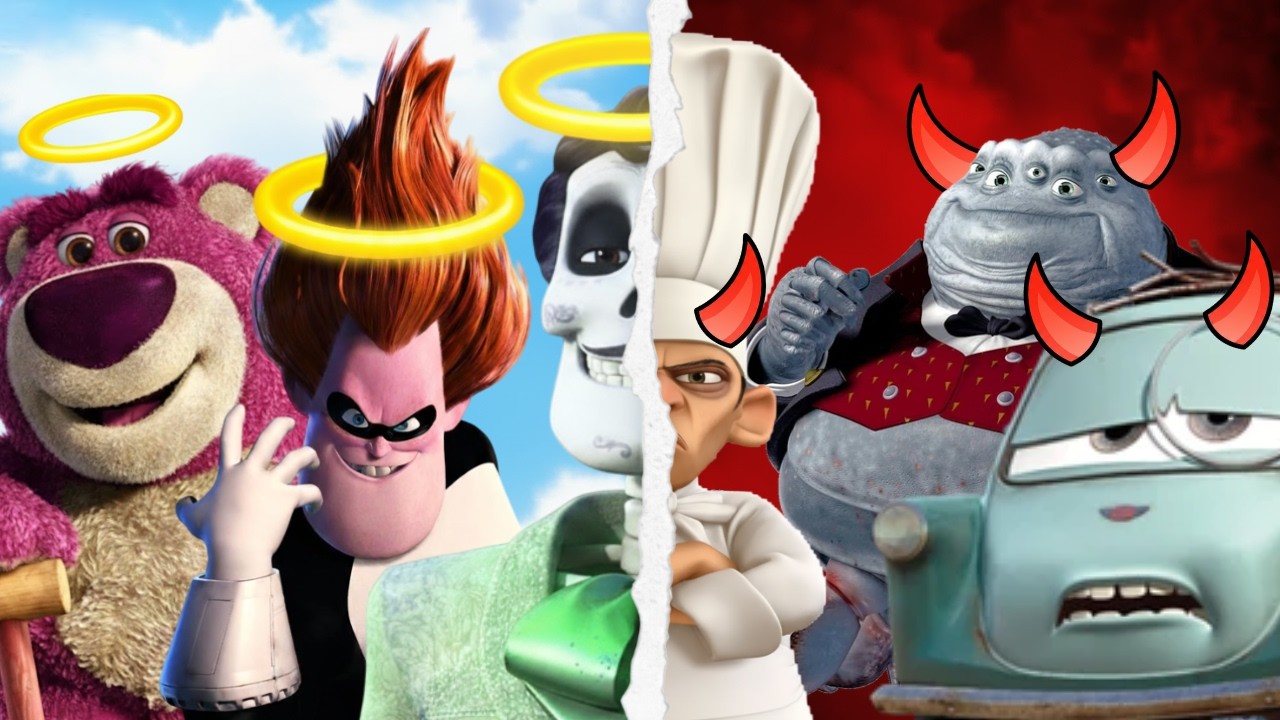 Most Loved VS Most Hated Pixar Villains