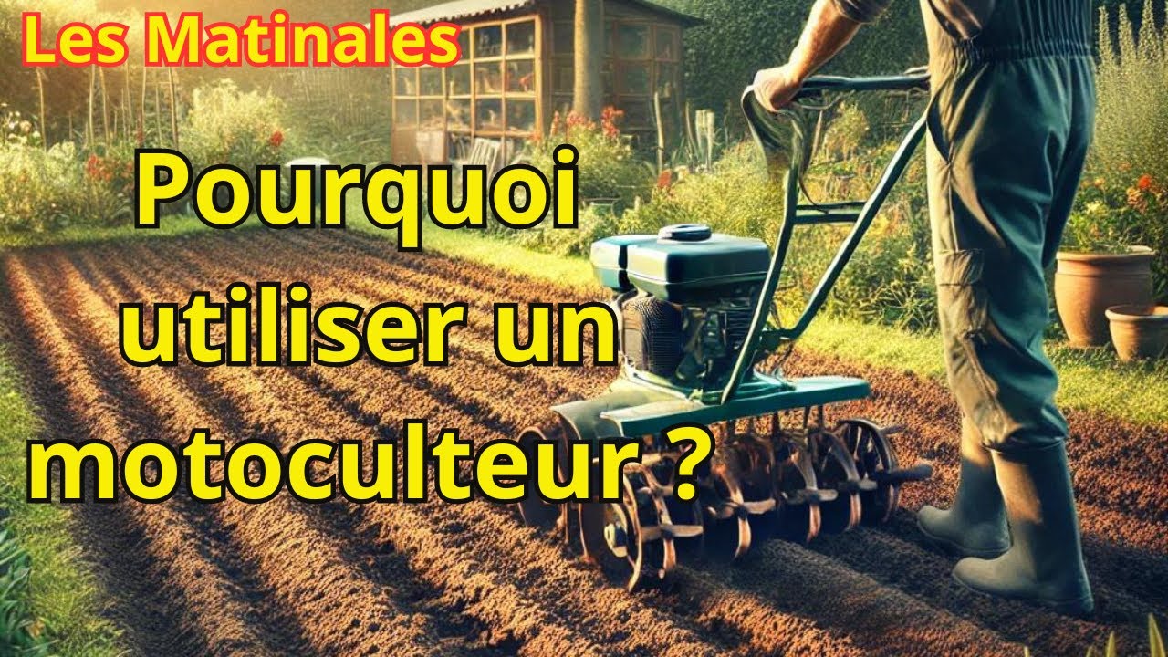 5 raisons d'utiliser un motoculteur au jardin : un guide pour optimiser vos travaux de sol