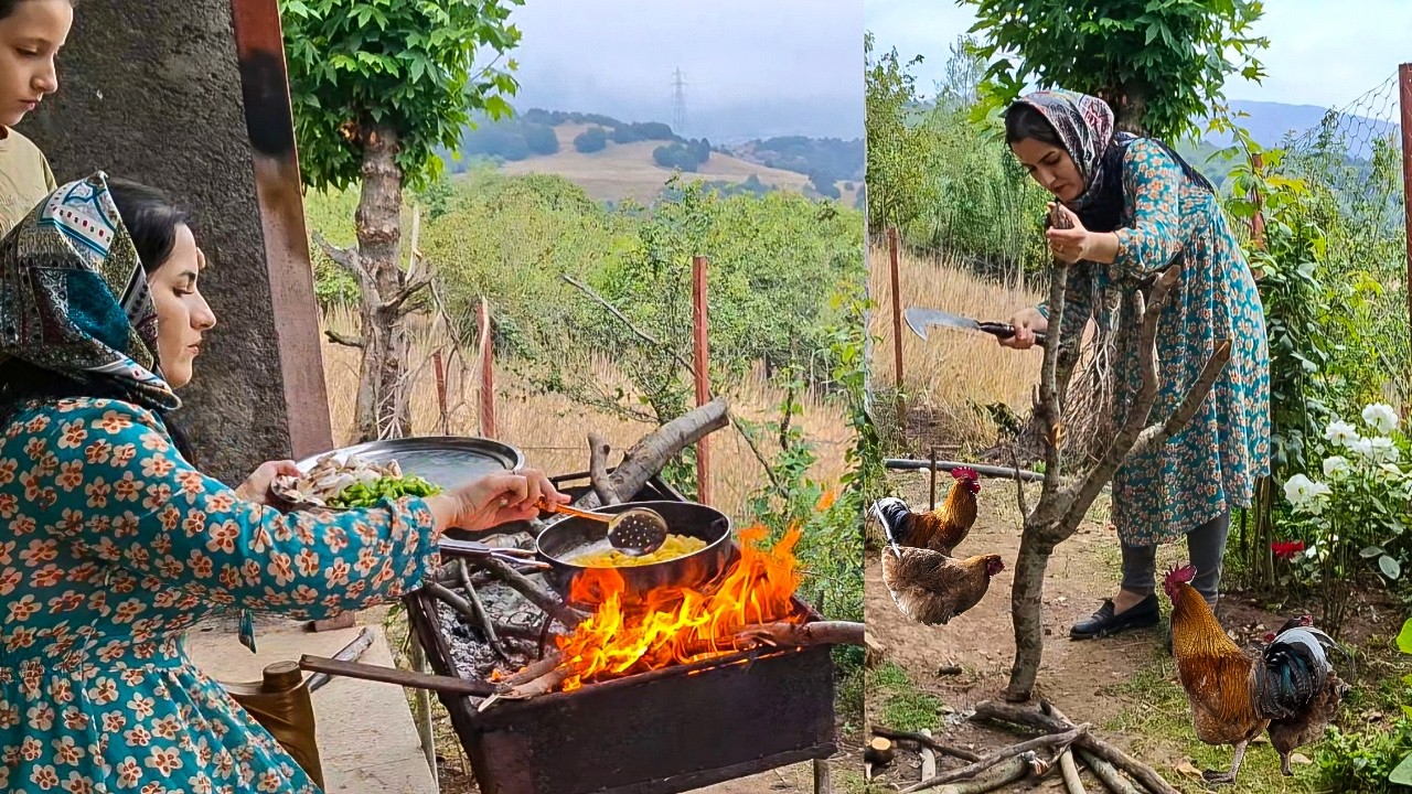 «Внутри горных деревень Ирана: традиционная кухня, какой ее еще не было!»