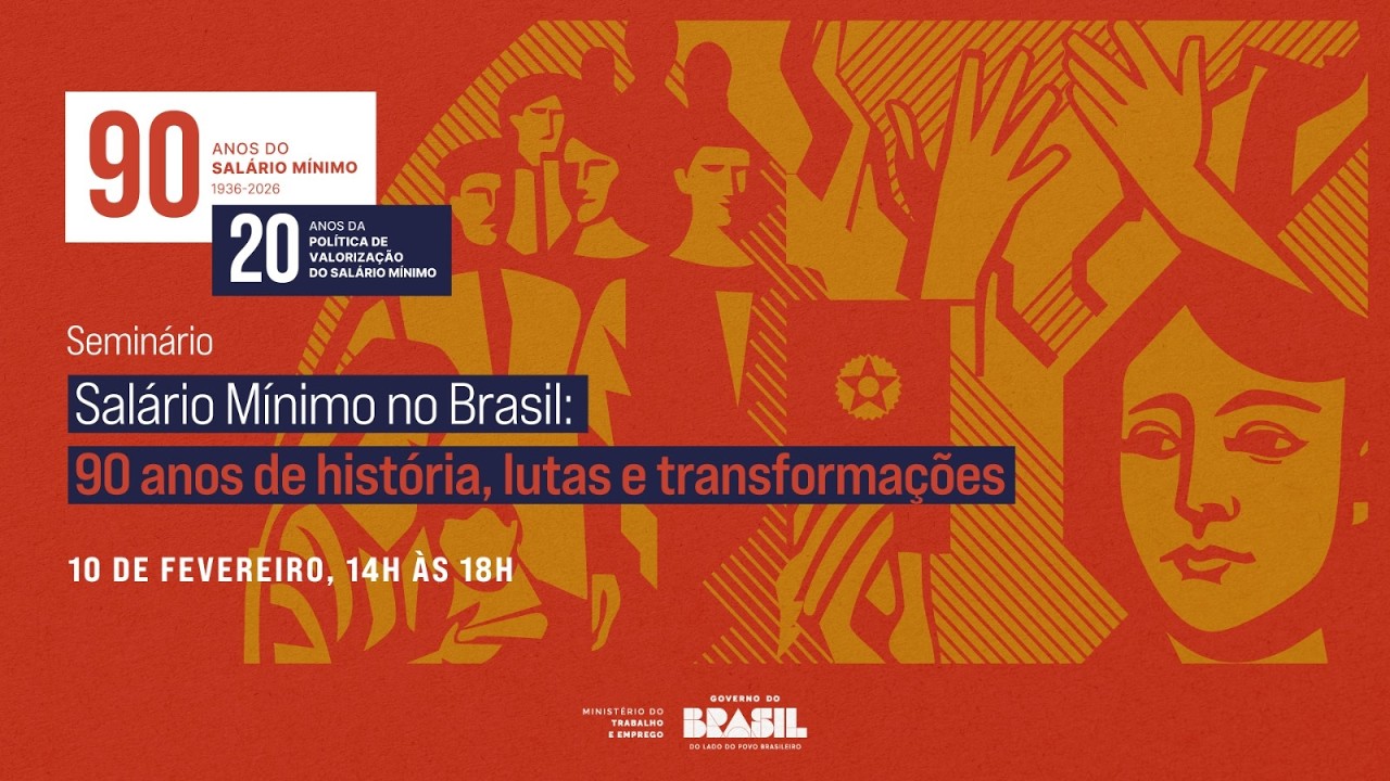 90 anos de História Lutas e Transformações e celebração dos 20 anos de Valorização do Salário Mínimo