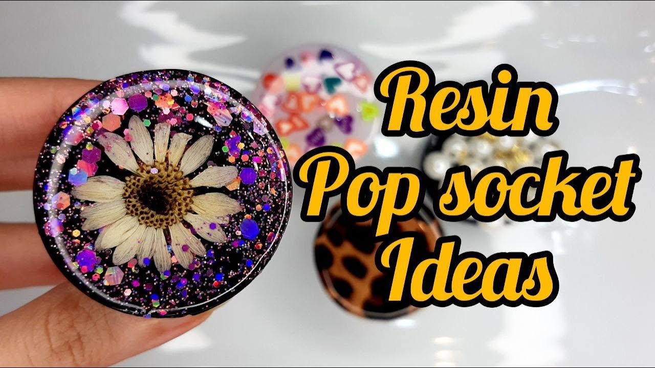 DIY Resin PopSockets (No Mold) | Easy Custom Phone Grips for Beginners