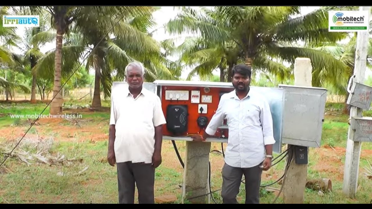 Mobitech Automatic Drip Irrigation Tamil