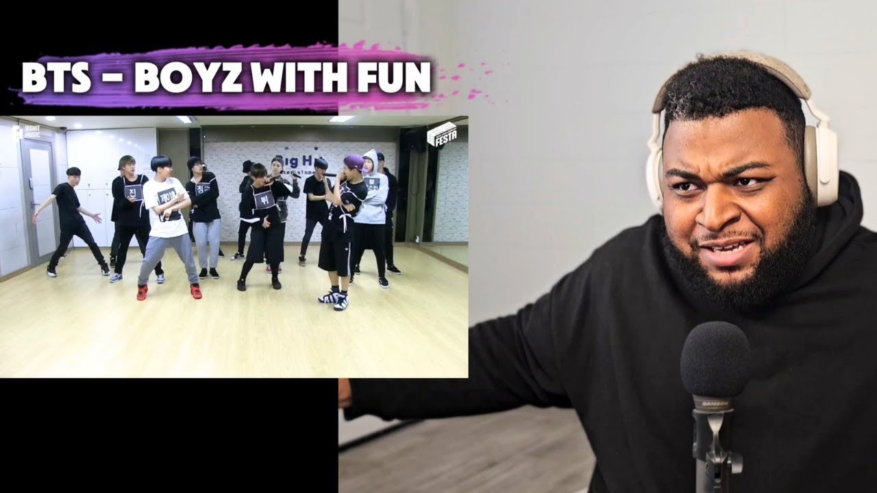 BTS | Boyz With Fun & Converse High Reaction!!!