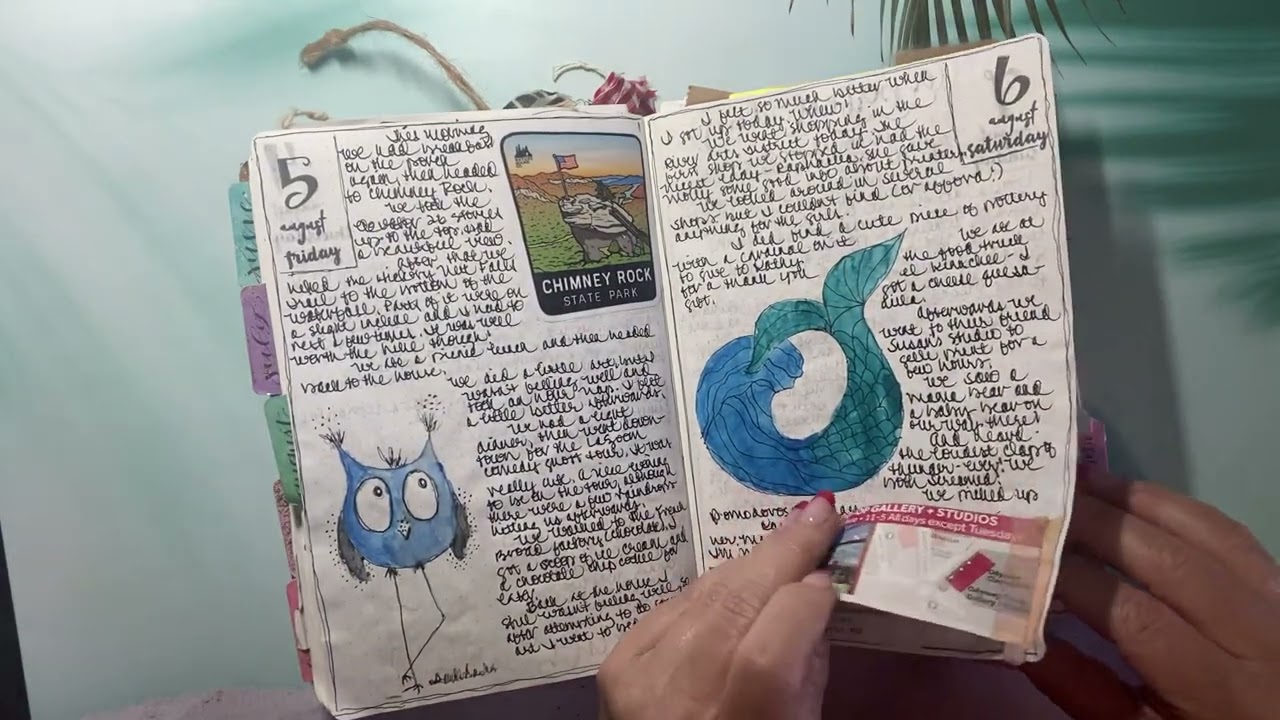 Journal flip through July - September 2022