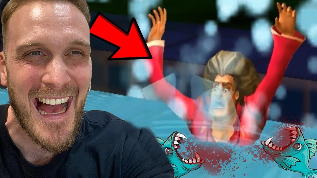 NAPRAVIO SAM ZAMKU SA PIRANAMA LUDOJ UČITELJICI!- Scary Teacher 3D