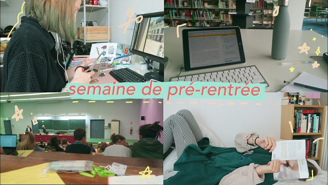 ma semaine de pré-rentrée | vlog