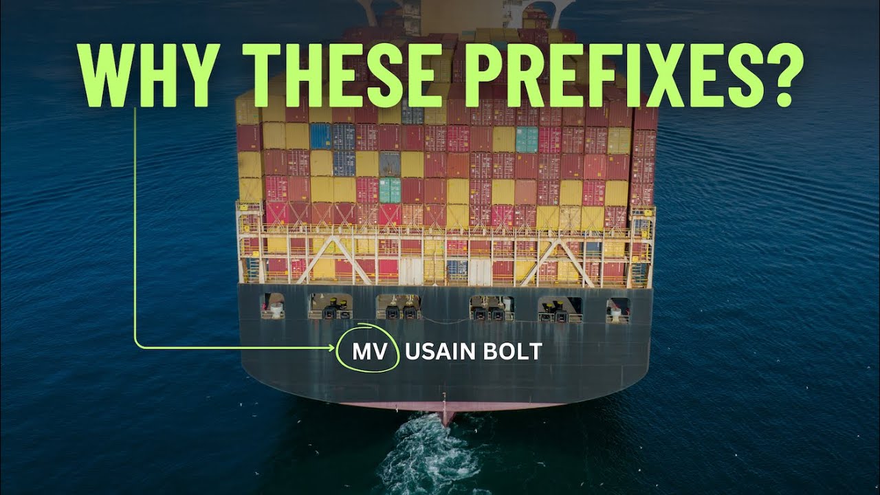 What are ship prefixes - Types of ships.