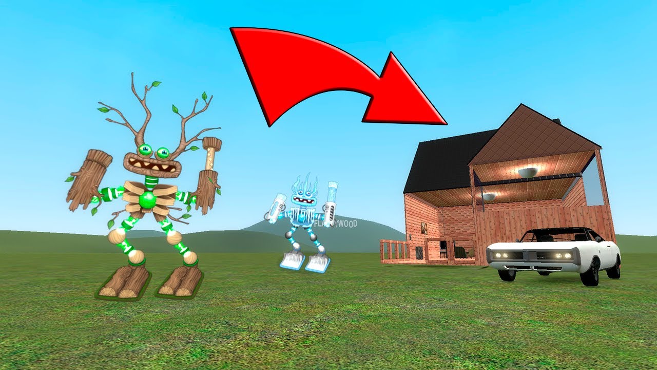 MY SINGING MONSTERS All Fanmade Wubbox vs Epic Houses in Garry's Mod Part 18