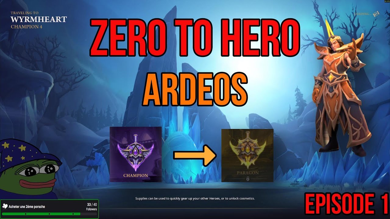 Zero To Hero #1 – Début de l’aventure avec Ardeos sur Fellowship🔥