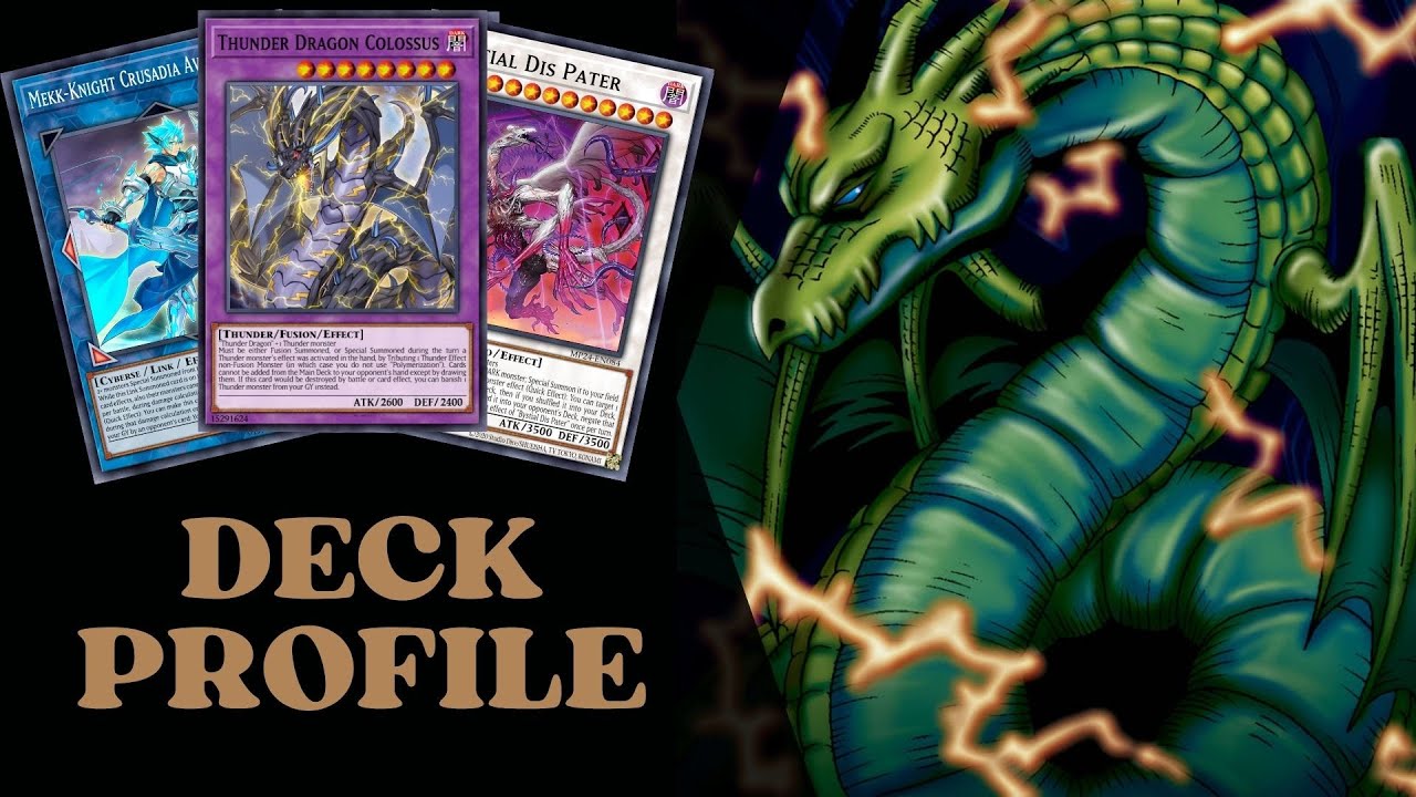 Deck profile Thunder dragon [Zona de magias]