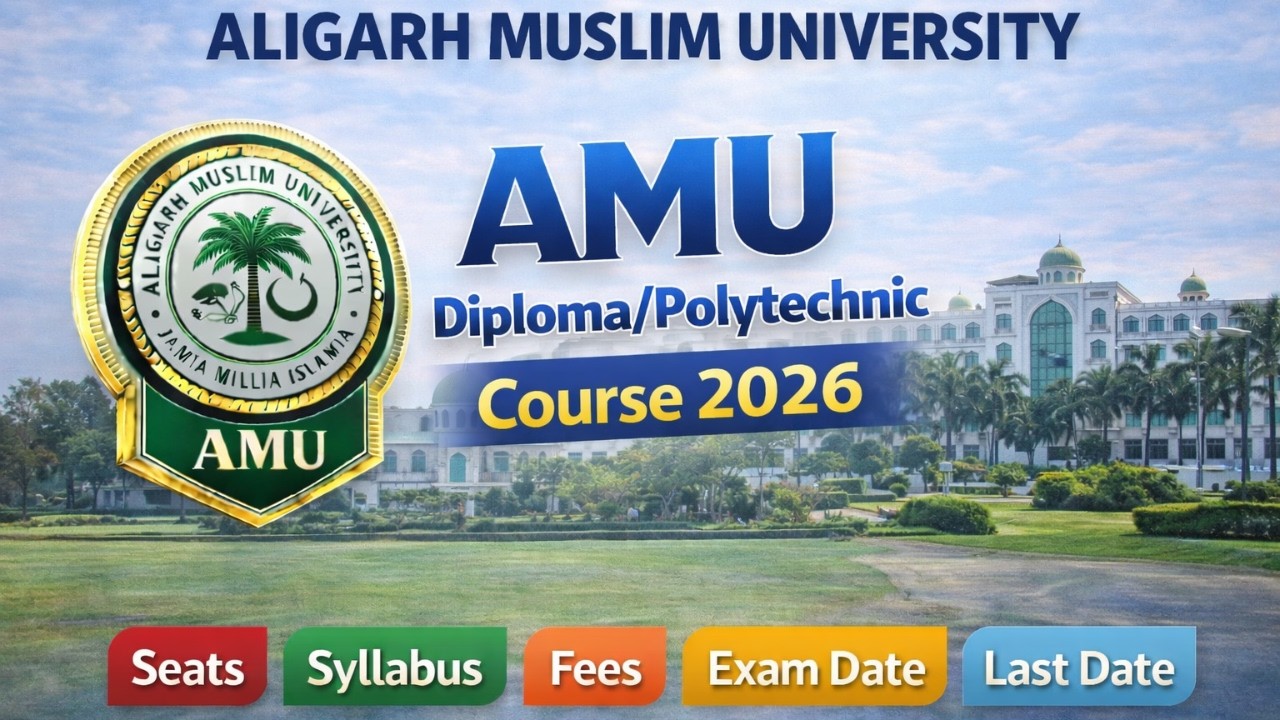 AMU Diploma Admission Process 2026 | Exam Date, Seats, Syllabus, Fees | @UniversityWorld